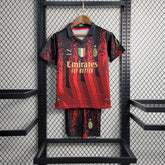 Kit Infantil Milan I 23/24 Puma - Vermelho