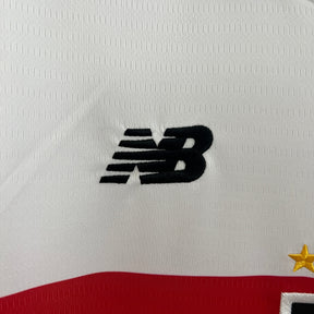 Camisa Manga Longa São Paulo I 24/25 - Adidas - Branca