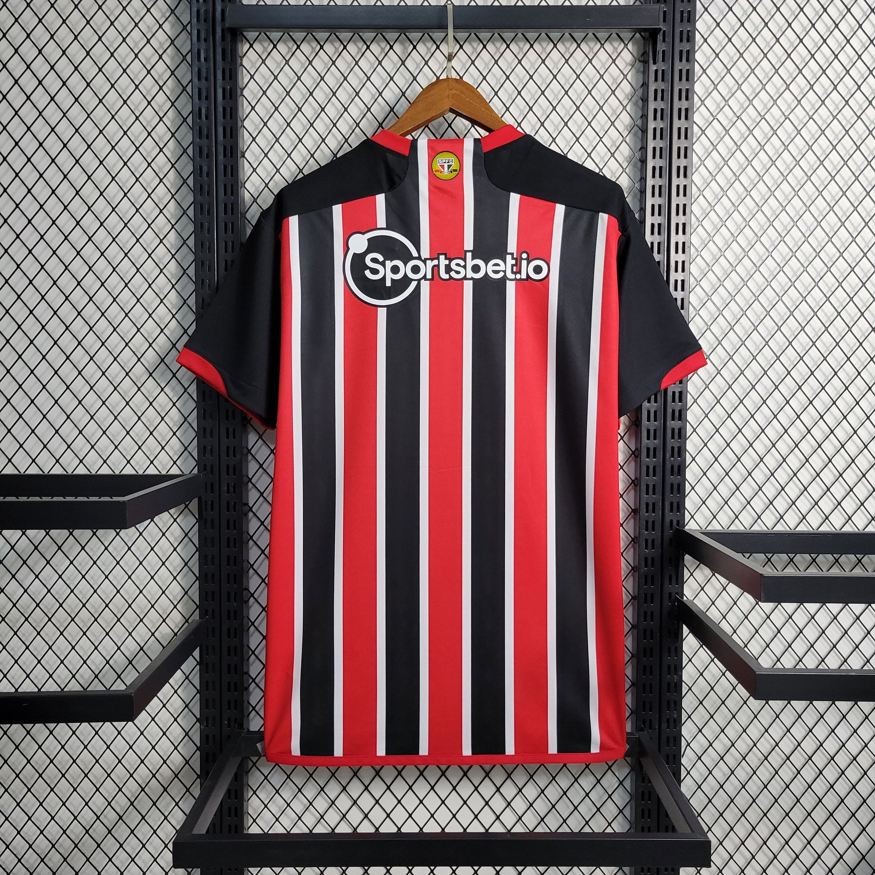 Camisa de São Paulo II 23/24 Adidas - Vermelho e Preto