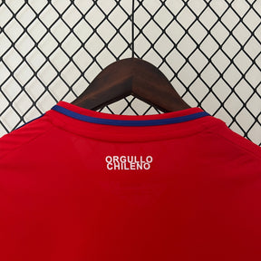 Camisa Chile 2024/25 Home - Vermelha - Adidas