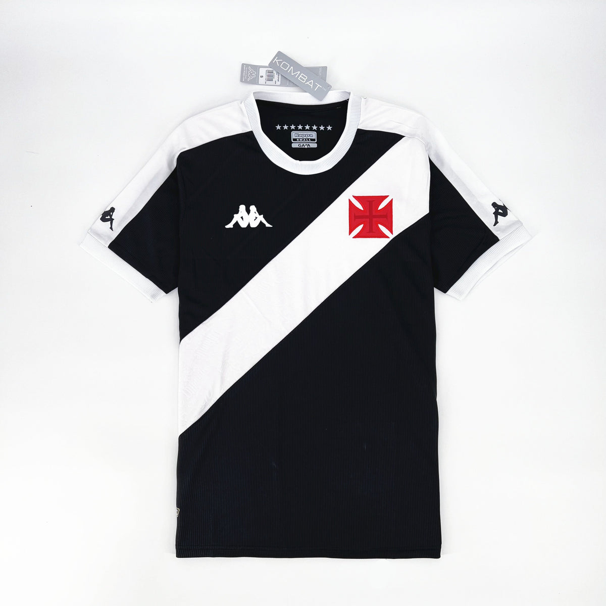 Camisa Vasco I 24/25 - Kappa - Preto e Branco