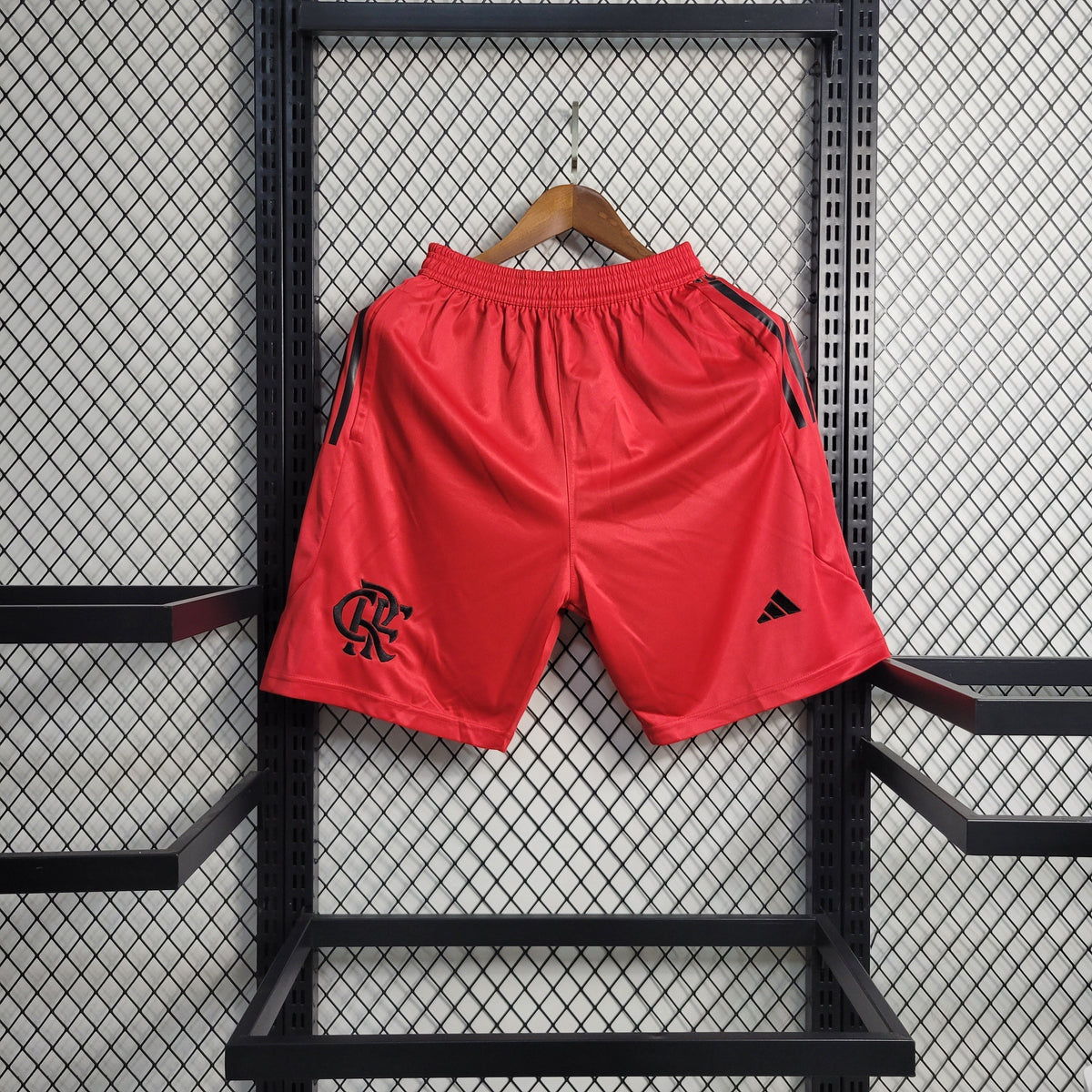 Short Flamengo Treino Red 23/24 Adidas - Vermelho