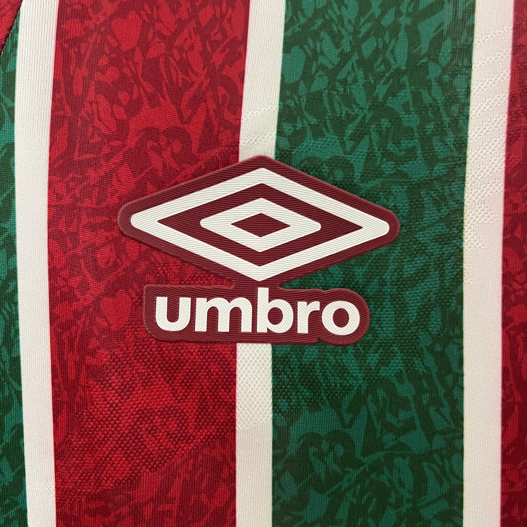 Camisa Fluminense I 24/25 - Umbro - Vermelha e Verde