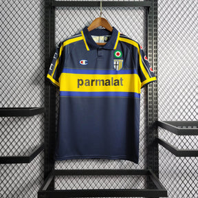 Camisa Parma Retrô 1999/2000 - Preto e Amarela