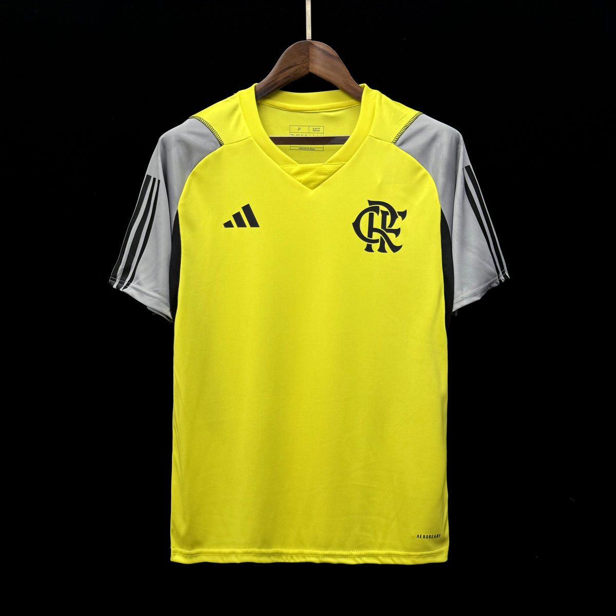 Camisa Flamengo Treino 24/25 - Adidas - Amarela