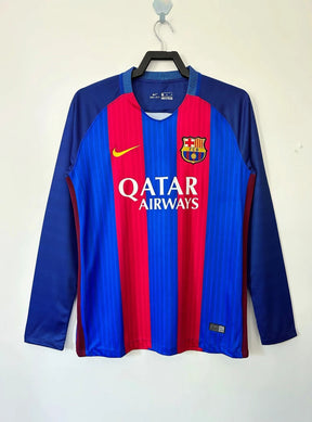 Camisa Manga Longa Barcelona 17/18 Nike - Grená