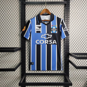 Camisa Grêmio Retrô 1998 Azul e Preta - Penalty