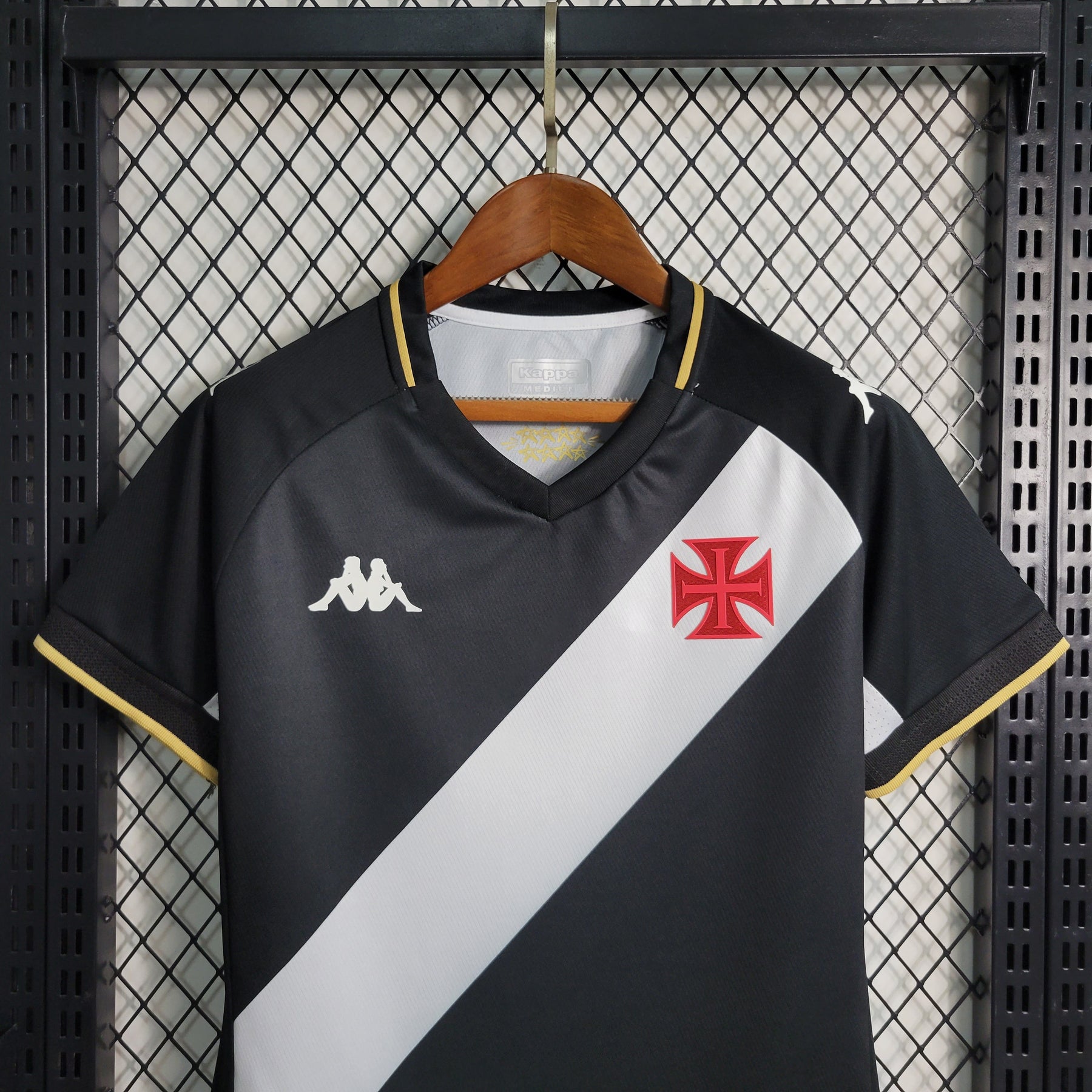 Camisa Vasco I 23/24 Feminina Kappa - Preto