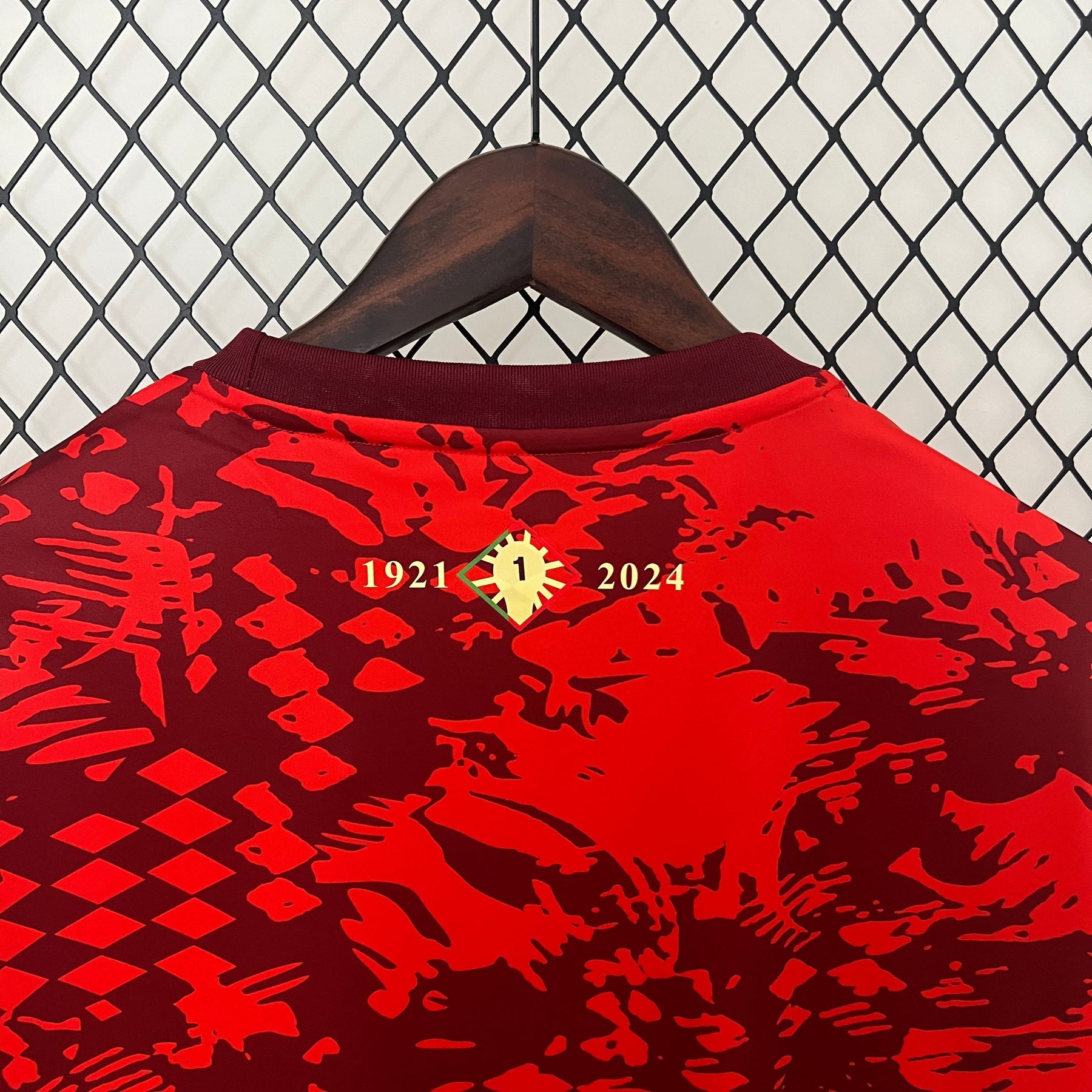 Camisa Portugal Treino 2024/25 - Vermelha - Nike