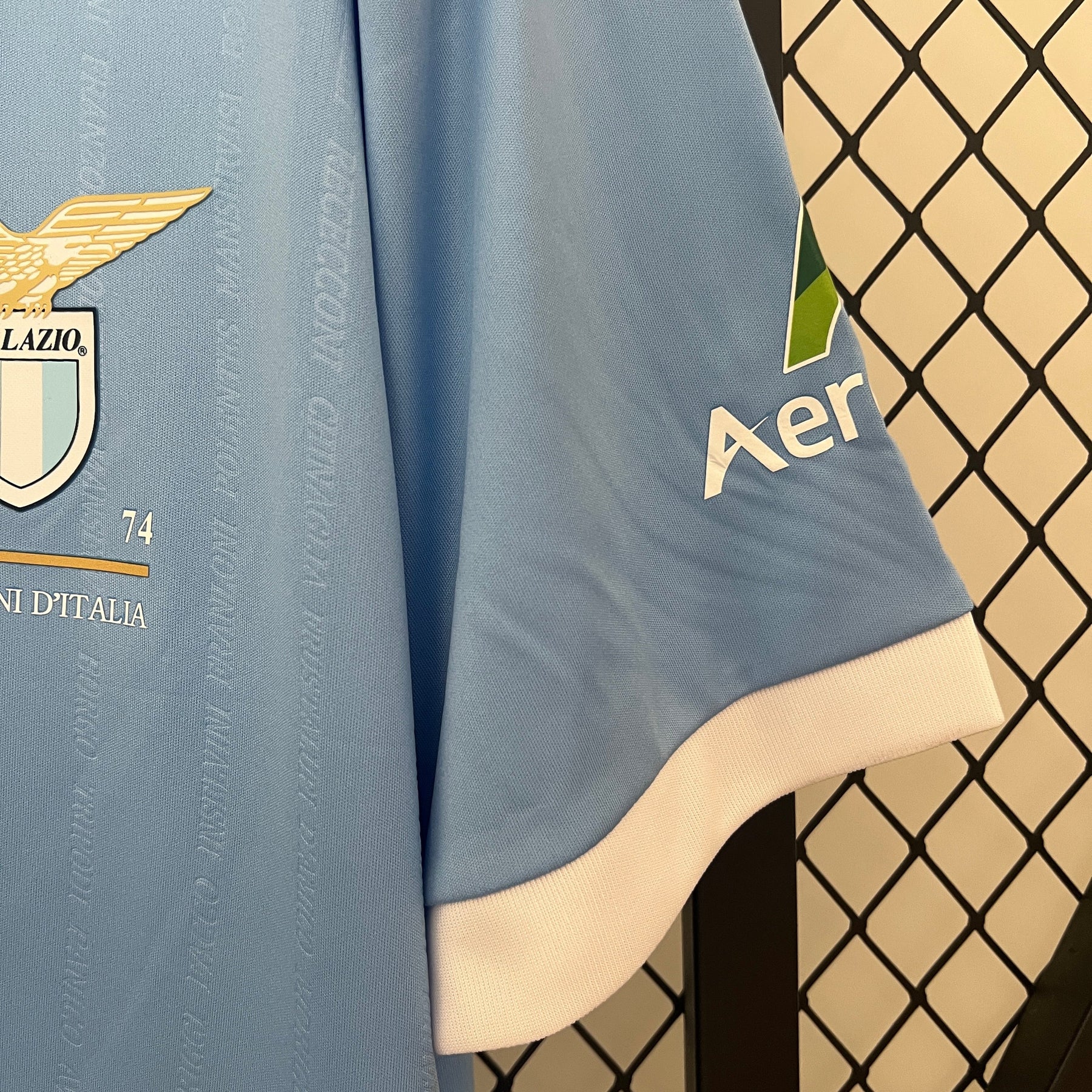 Camisa Lazio 50 anos Comemorativa 24/25 Azul