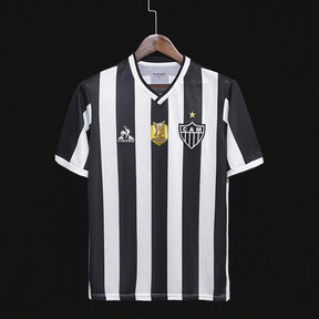 Camisa Atlético Mineiro I [Patch Campeão Brasileiro] 21/22 Le Coq - Preto e Branco