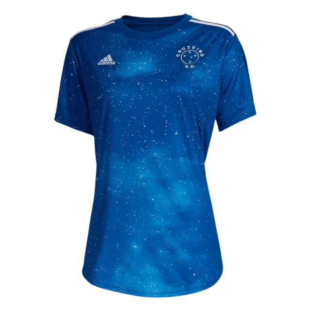 Camisa Feminina Cruzeiro I 22/23 Adidas - Azul