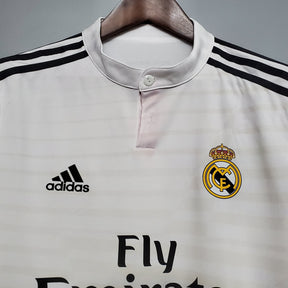 Camisa Manga Longa Real Madrid 14/15 Adidas - Branco