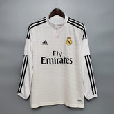 Camisa Manga Longa Real Madrid 14/15 Adidas - Branco