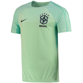 Camisa Pré-jogo Seleção Brasil 2022 Nike - Verde Claro