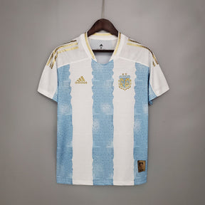 Camisa Seleção Argentina [Conceito Maradona] 21/22 Adidas - Azul e Branco