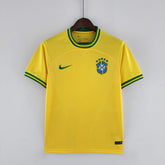 Camisa Seleção Brasil 2022 Nike - Amarela - Conceito Amarela