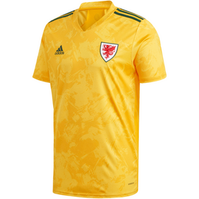 Camisa Seleção País de Gales II 20/21 Adidas - Amarelo