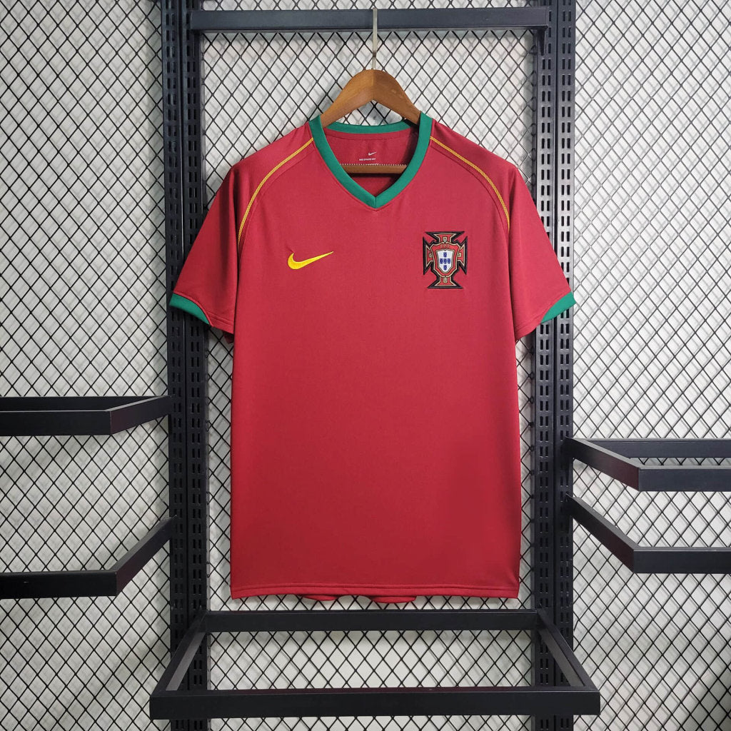 Camisa Portugal Retrô 2006 - Vermelha