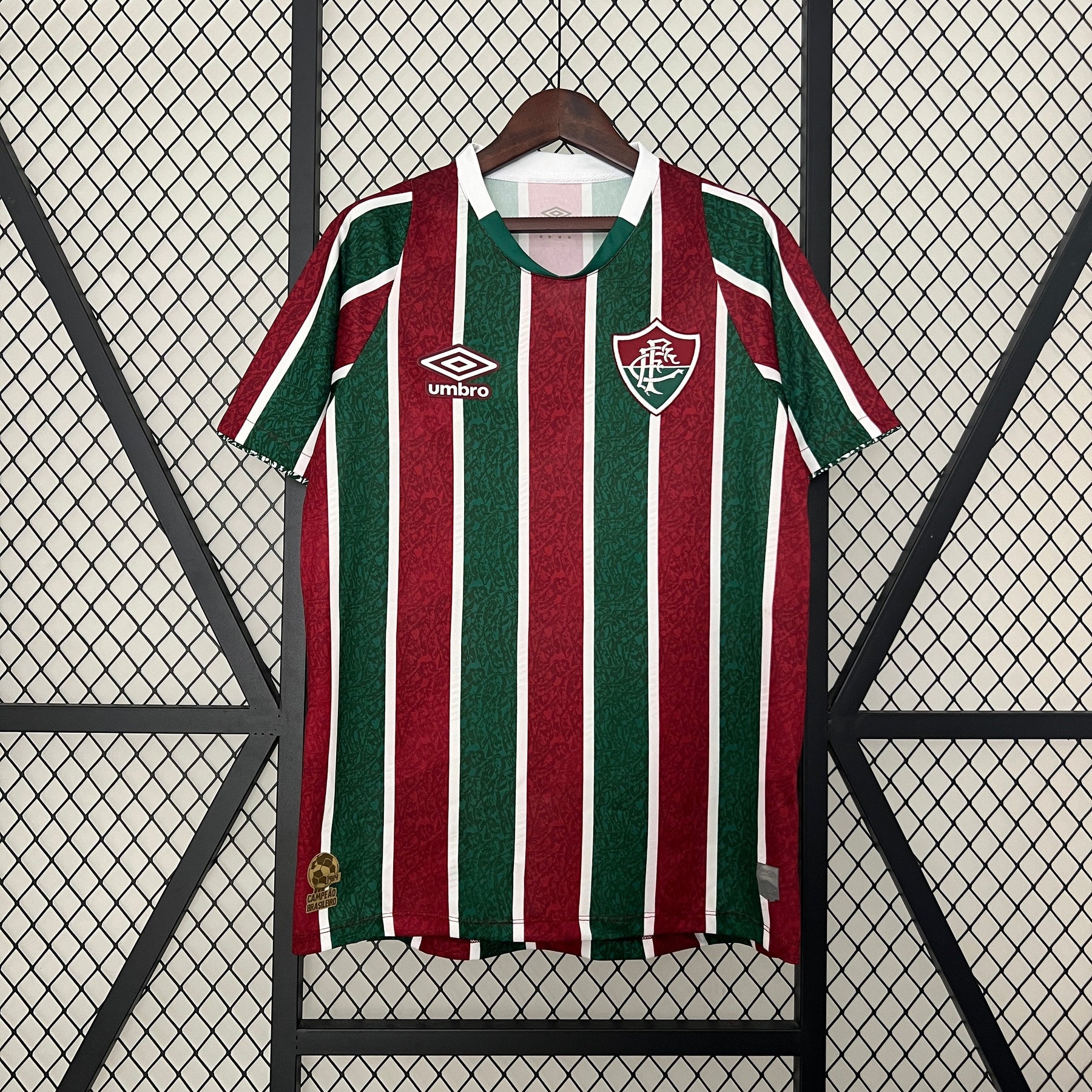 Camisa Fluminense I 24/25 - Umbro - Vermelha e Verde