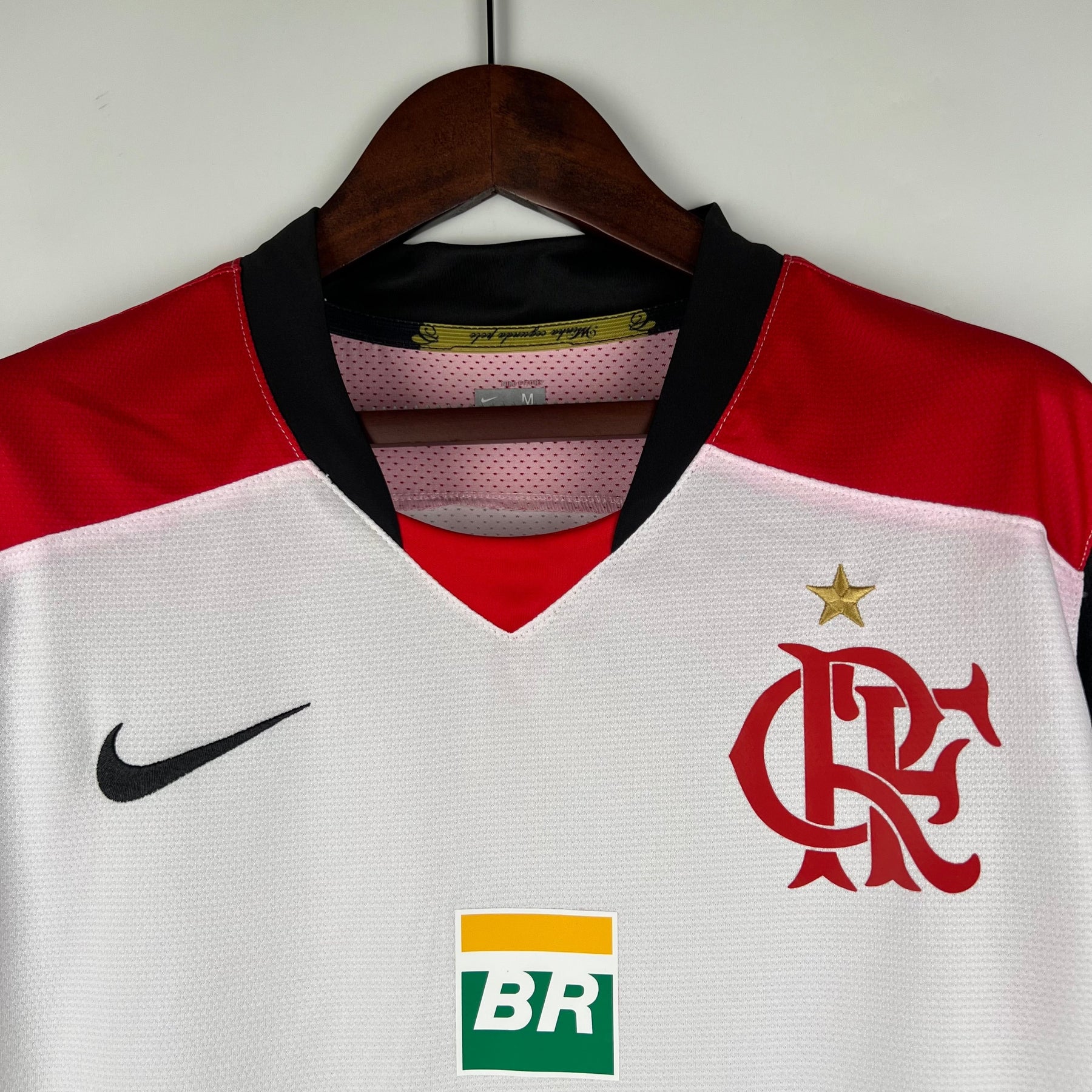 Camisa Flamengo Retrô Away - Branca