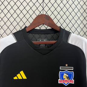 Camisa Colo Colo Treino 24/25 - Adidas - Preta