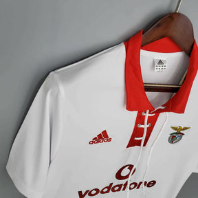 Camisa Benfica Retrô 2004/2005 Branca - Adidas