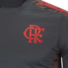 Camisa de Treino Flamengo 21/22 Adidas - Cinza