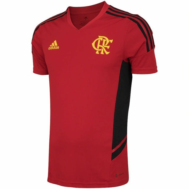 Camisa de Treino Flamengo 22/23 Adidas - Vermelho