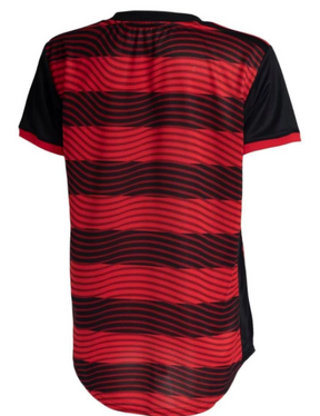 Camisa Feminina Flamengo I 22/23 Adidas - Rubro Negro