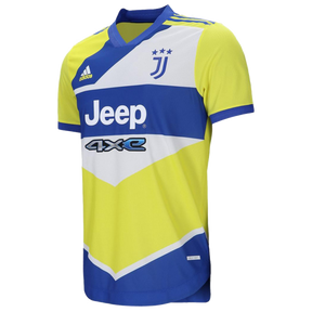 Camisa Juventus III 21/22 Adidas - Azul e Amarelo