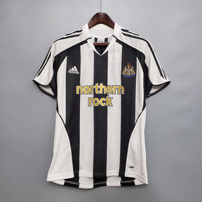 Camisa Newcastle Retrô 2005/2006 Preta e Branca - Adidas