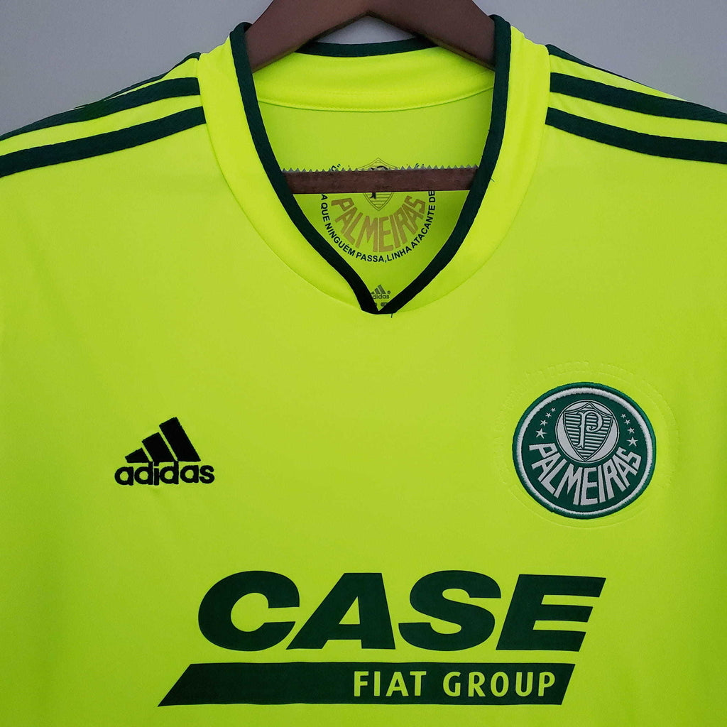 Camisa Palmeiras Retrô 2010/2011 Verde Fluorescente - Adidas