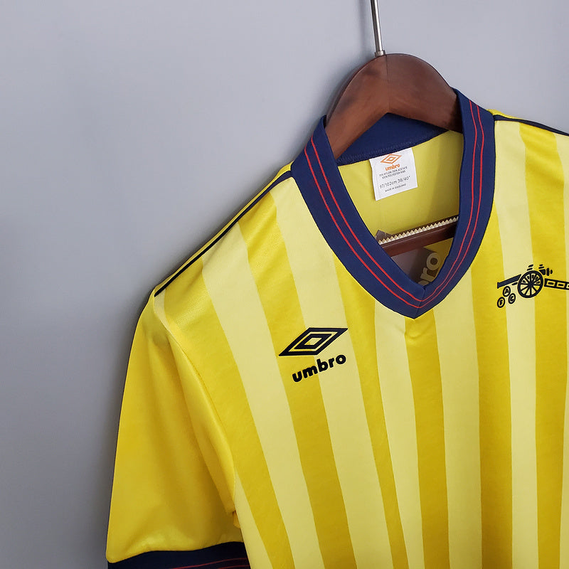 Camisa Arsenal Retrô 1983/1986 Amarela - Umbro