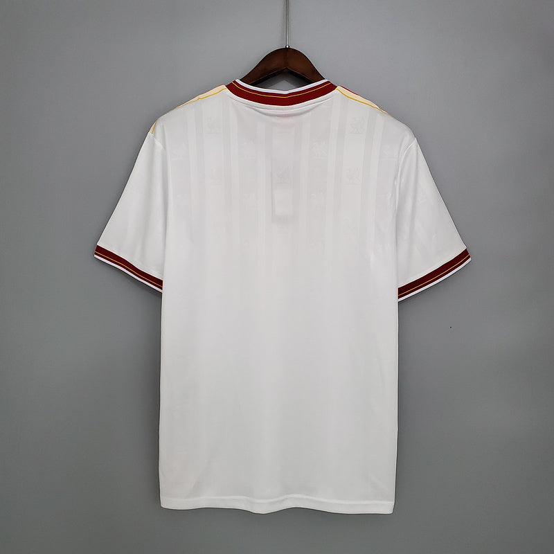 Camisa Liverpool Retrô 1985/1986 Branca