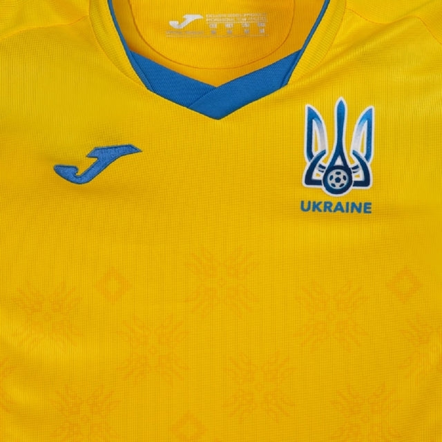 Camisa Seleção Ucrânia I 20/21 Joma - Amarelo