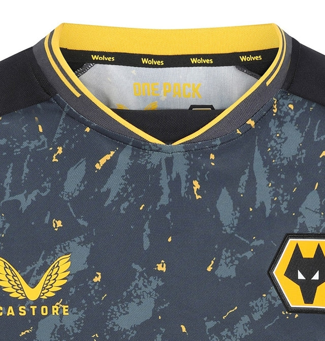 Camisa Wolves II 22/23 Castore - Preto