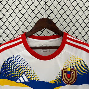 Camisa Venezuela 2024/25 Away - Branca - Adidas