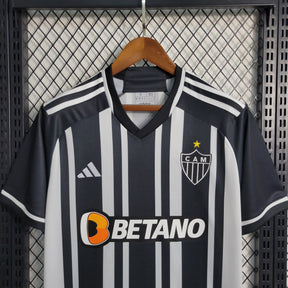 Camisa Atlético Mineiro I 23/24 Adidas - Preto e Branca