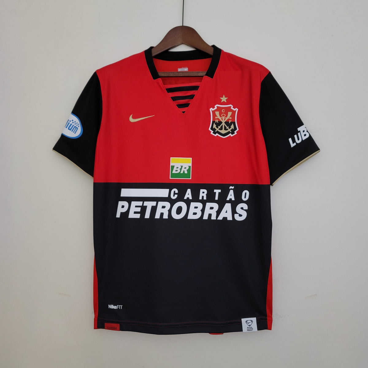 Camisa Flamengo Retrô 2007/2008 - Vermelha e Preta