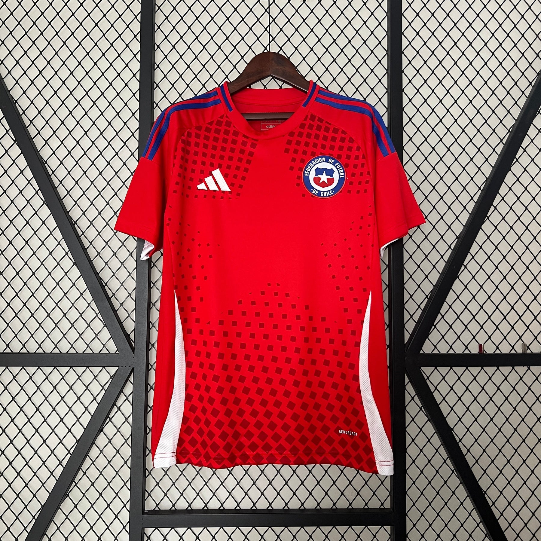 Camisa Chile 2024/25 Home - Vermelha - Adidas