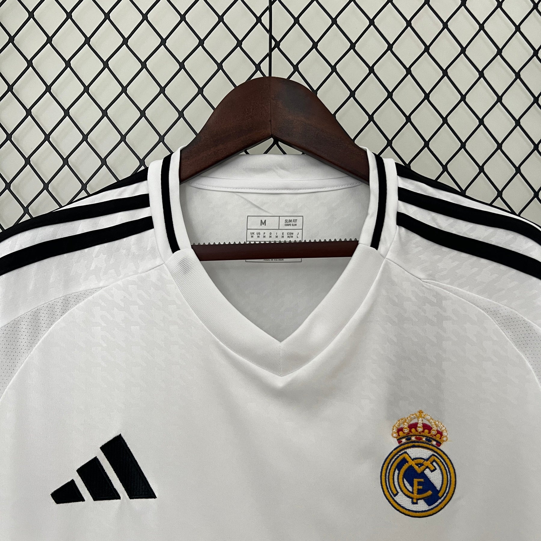 Camisa Real Madrid I 24/25 + Patchs - Adidas