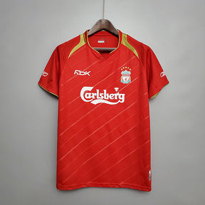 Camisa Liverpool Retrô 05/06 - Reebok - Vermelha